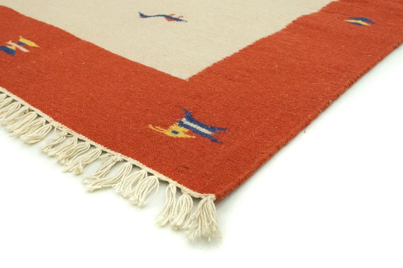 Kelim Teppich - Trendy 200 x 300 cm - beige