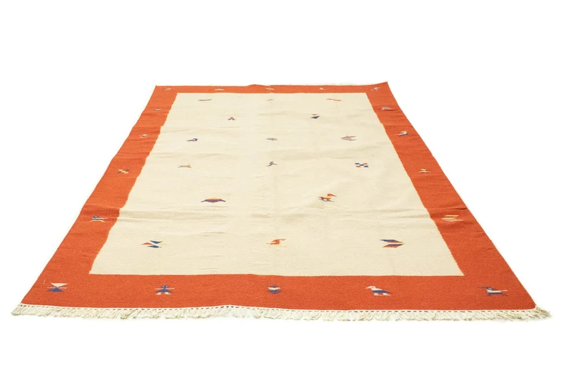 Kelim Teppich - Trendy 200 x 300 cm - beige