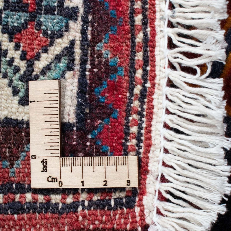 Perserteppich - Nomadic 81 x 118 cm - dunkelrot