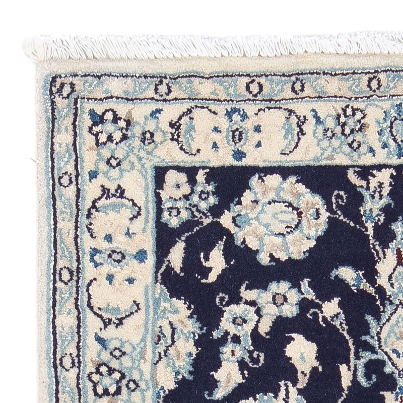 Perserteppich - Nain - Royal 60 x 90 cm - dunkelblau
