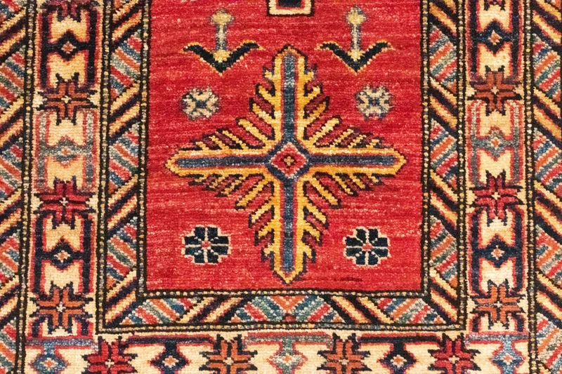 Ziegler Teppich - Kazak 62 x 106 cm - rot