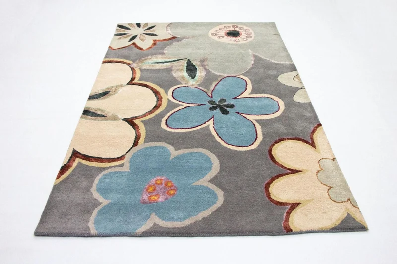 Designer Teppich 150 x 237 cm Teppich Wohnzimmer