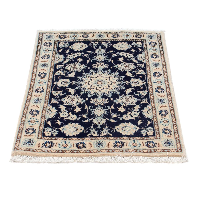 Perserteppich - Nain - Royal 55 x 85 cm - dunkelblau
