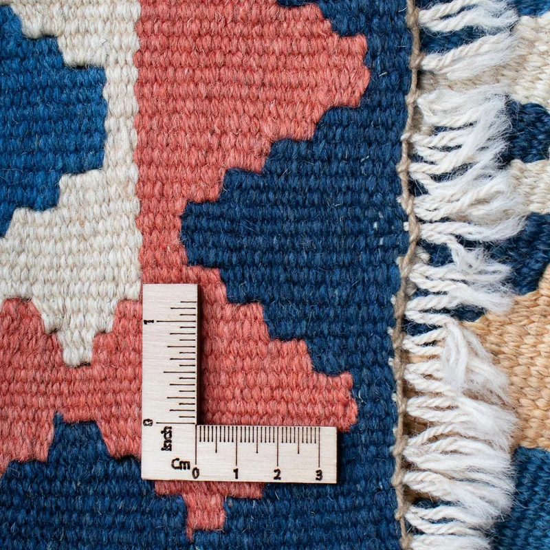Kelim Teppich - Oriental 115 x 172 cm - blau
