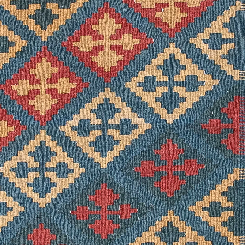Kelim Teppich - Oriental 118 x 168 cm - blau