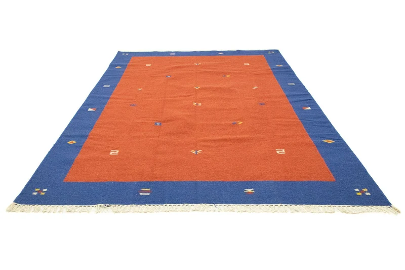 Kelim Teppich - Trendy 200 x 300 cm - rot