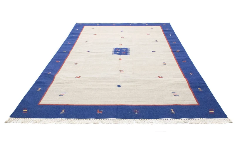 Kelim Teppich - Trendy 200 x 300 cm - beige