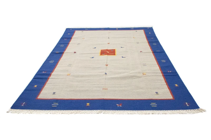 Kelim Teppich - Trendy 200 x 300 cm - beige
