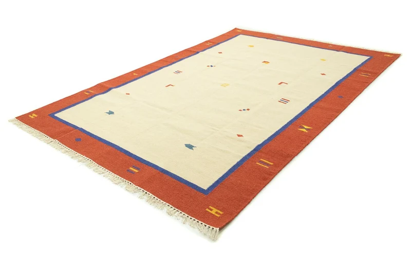 Kelim Teppich - Trendy 200 x 300 cm - beige