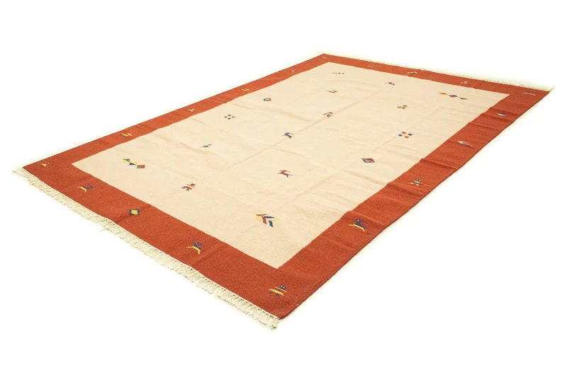 Kelim Teppich - Trendy 200 x 300 cm - beige
