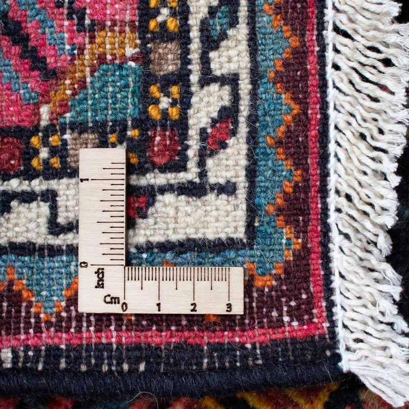 Perserteppich - Nomadic 84 x 115 cm - dunkelblau
