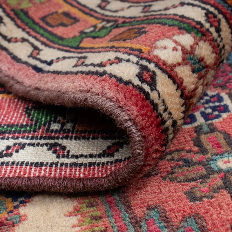 Perserteppich - Nomadic 92 x 130 cm - hellrot