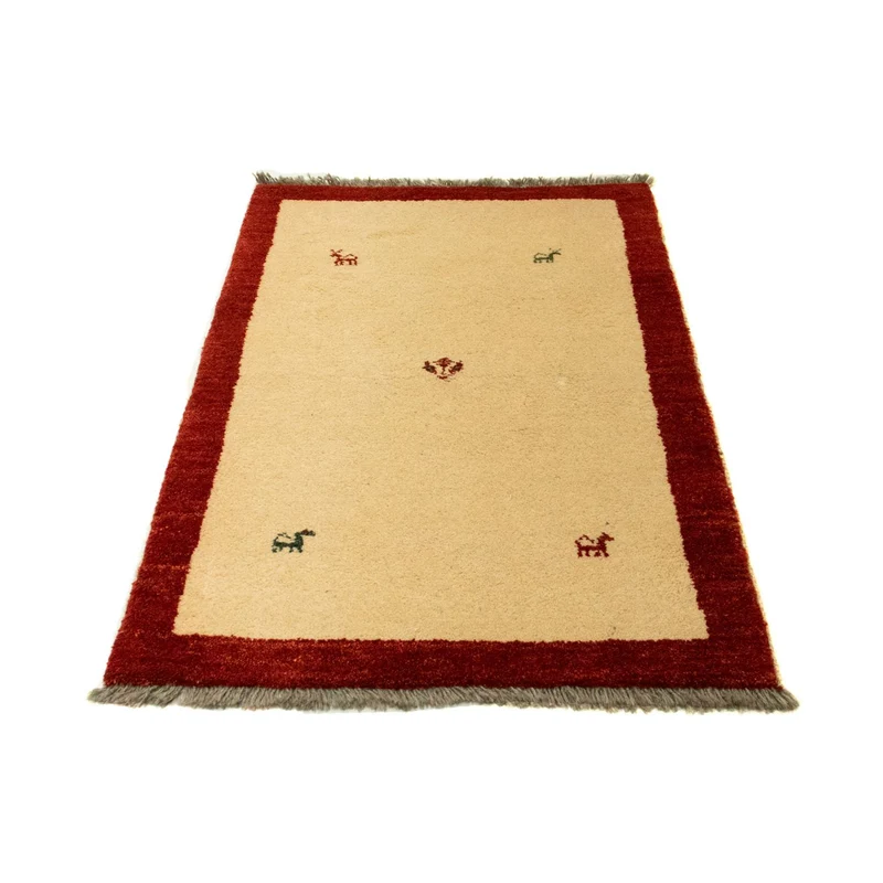 Gabbeh Teppich - Perser 83 x 125 cm - beige
