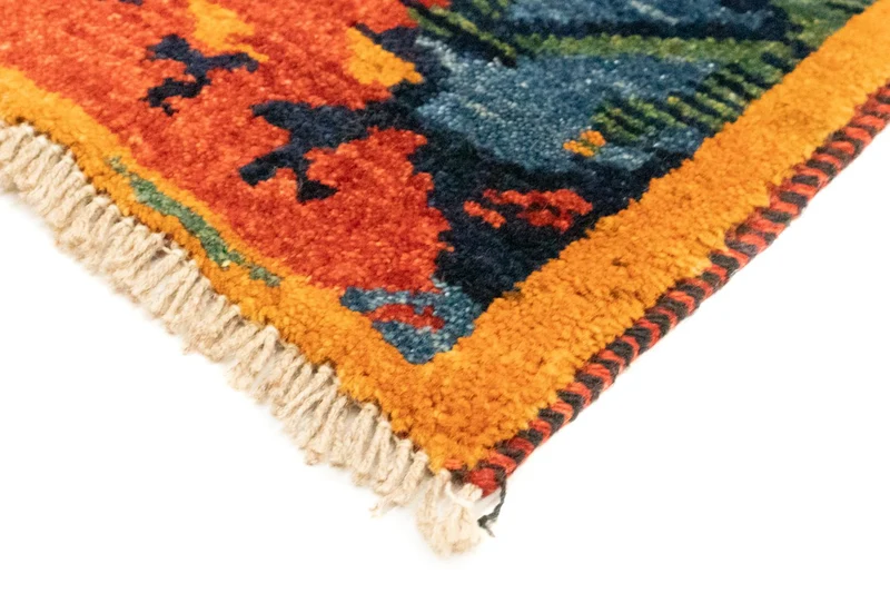 Gabbeh Teppich - Perser 69 x 126 cm - rot