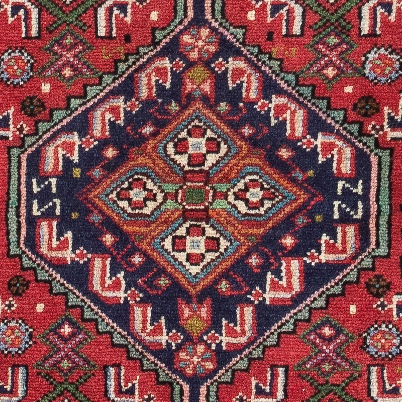Perserteppich - Nomadic 80 x 122 cm - rot