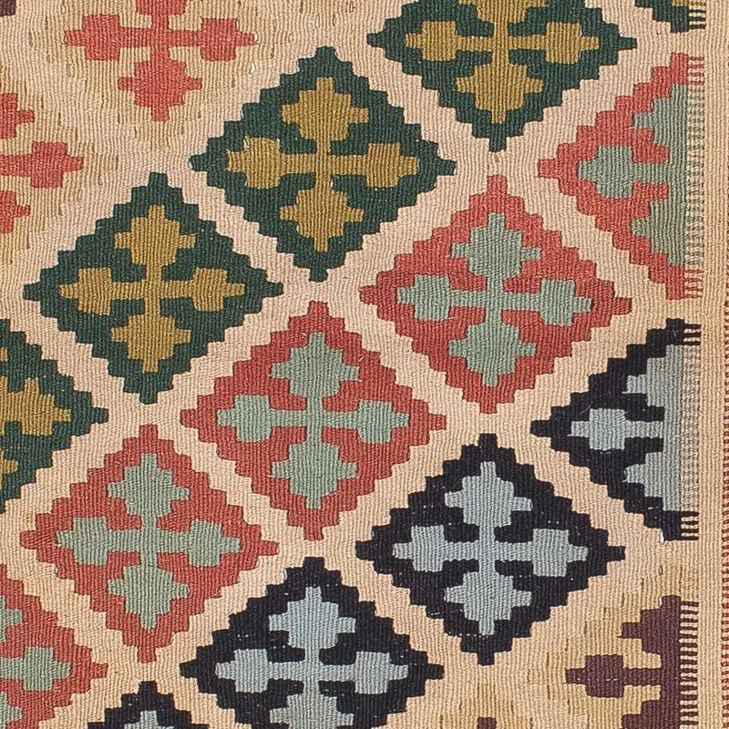 Kelim Teppich - Oriental 110 x 158 cm - mehrfarbig
