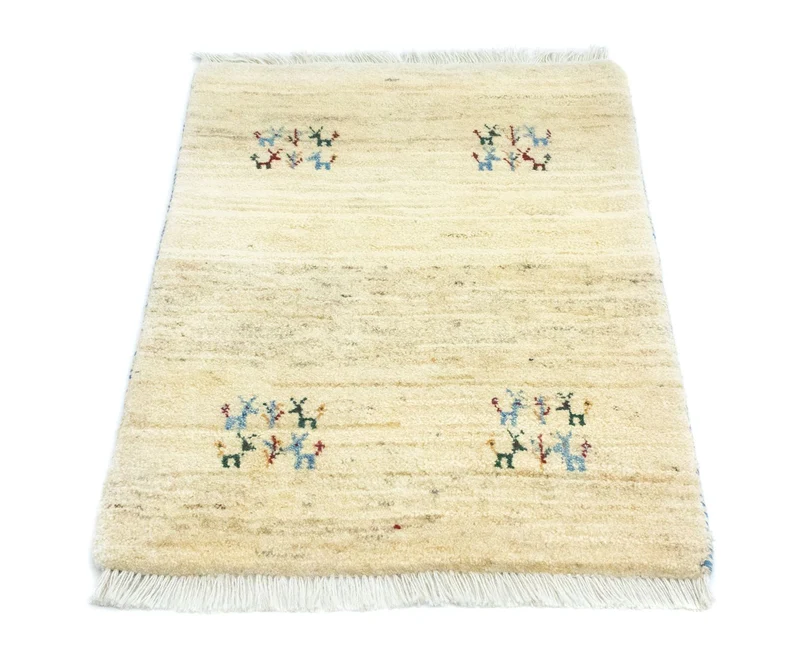 Gabbeh Teppich - Perser 64 x 90 cm - mehrfarbig