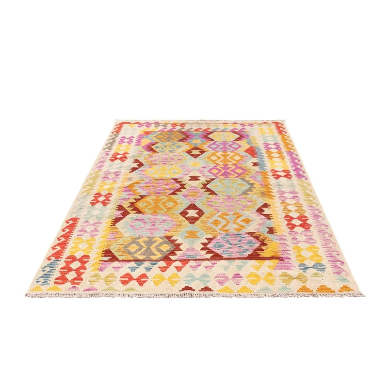 Kelim Teppich - Splash 148 x 203 cm - mehrfarbig