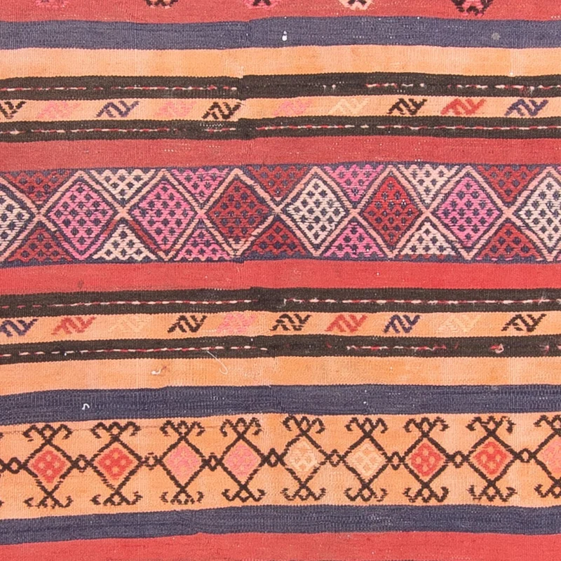 Kelim Teppich - Old - 150 x 210 cm - mehrfarbig