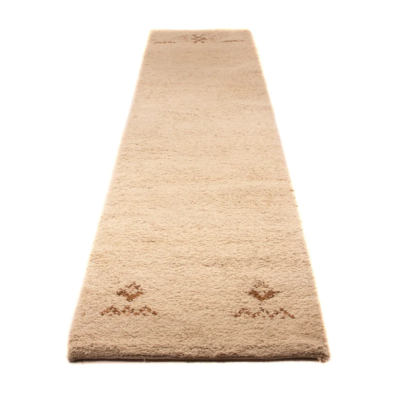 Berber Teppich 72 x 332 cm - beige