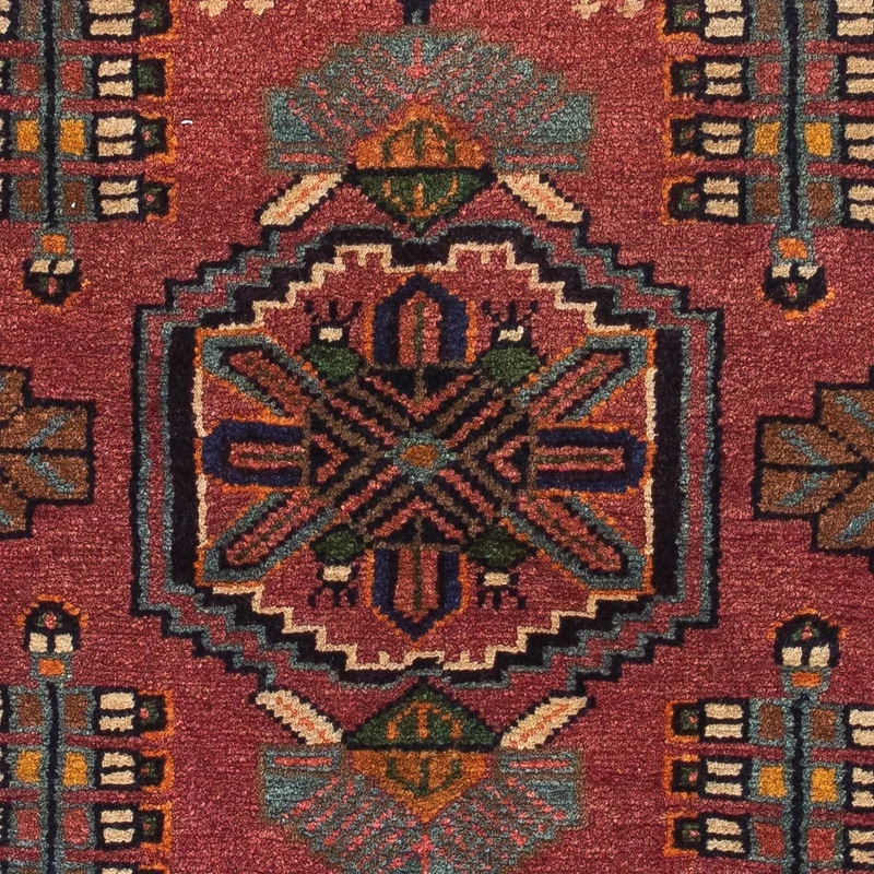 Perserteppich - Nomadic 86 x 120 cm - dunkelrot