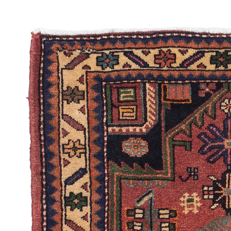 Perserteppich - Nomadic 86 x 120 cm - dunkelrot
