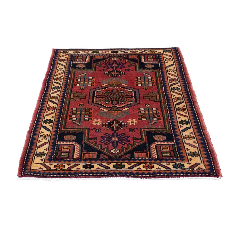 Perserteppich - Nomadic 86 x 120 cm - dunkelrot