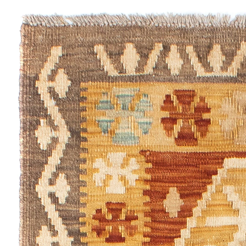 Kelim Teppich - Oriental 70 x 203 cm - beige