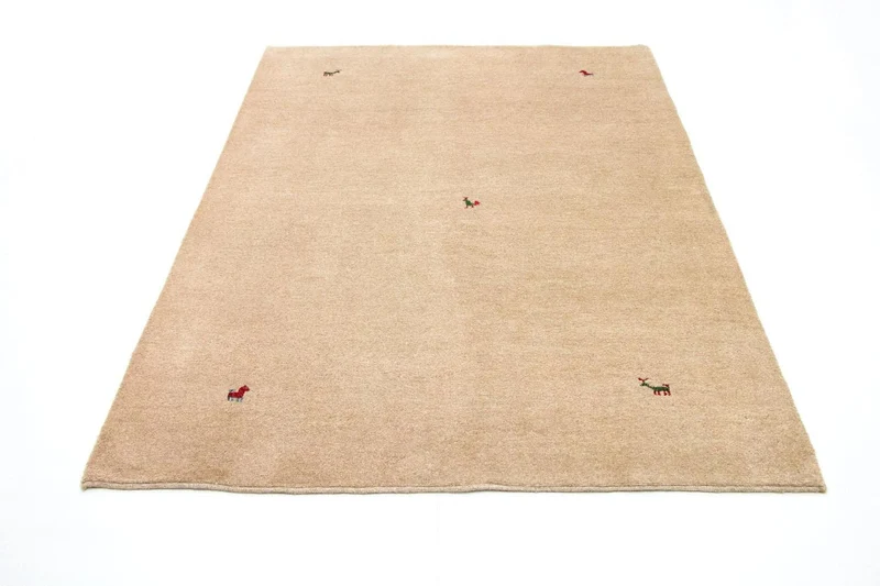 Wollteppich 170 x 240 cm Teppich Wohnzimmer