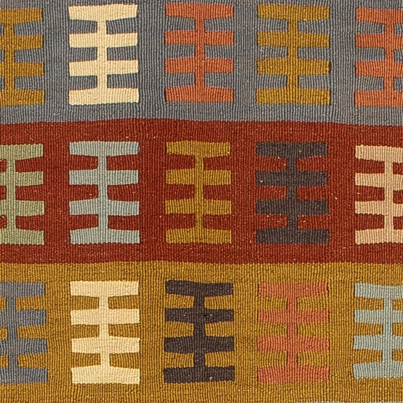 Kelim Teppich - Oriental 100 x 156 cm - mehrfarbig