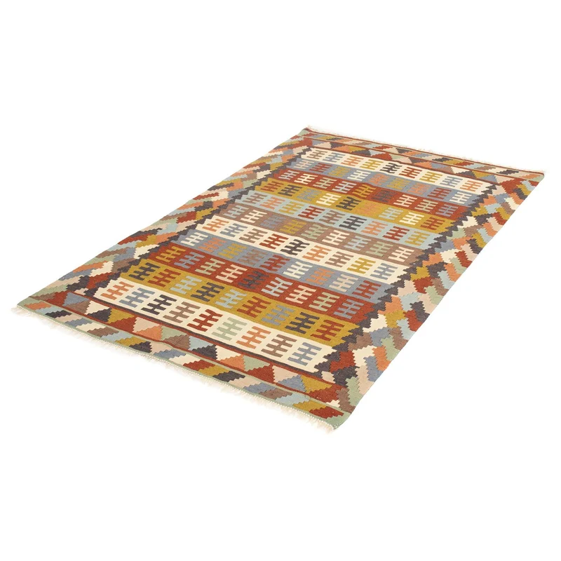 Kelim Teppich - Oriental 100 x 156 cm - mehrfarbig