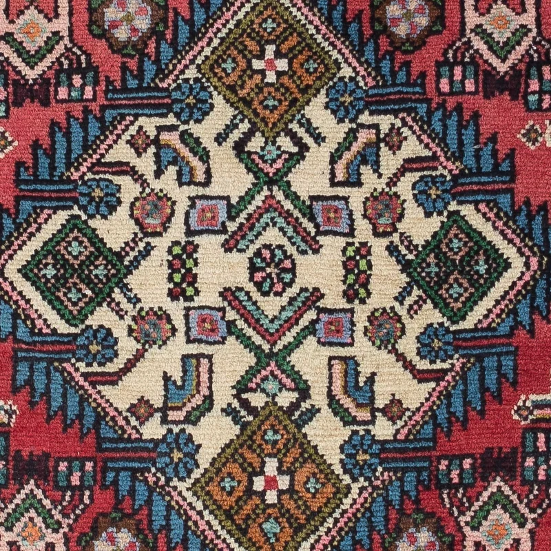Perserteppich - Nomadic 77 x 125 cm - rot
