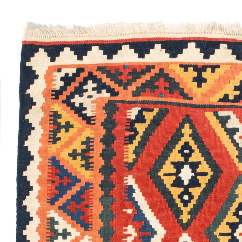 Kelim Teppich - Oriental 104 x 108 cm - orange