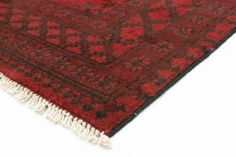 Afghan Teppich - Filpa 102 x 139 cm - rot