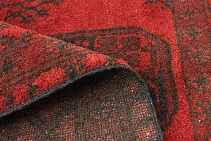 Afghan Teppich - Filpa 102 x 139 cm - rot