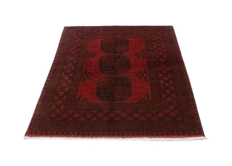 Afghan Teppich - Filpa 102 x 139 cm - rot