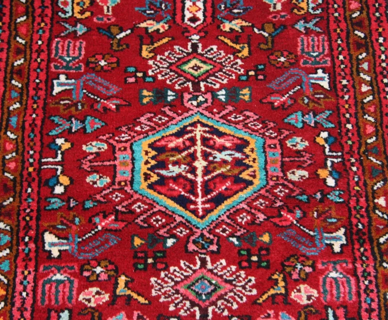 Perserteppich - Nomadic 67 x 140 cm - rot
