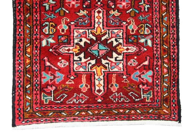 Perserteppich - Nomadic 67 x 140 cm - rot
