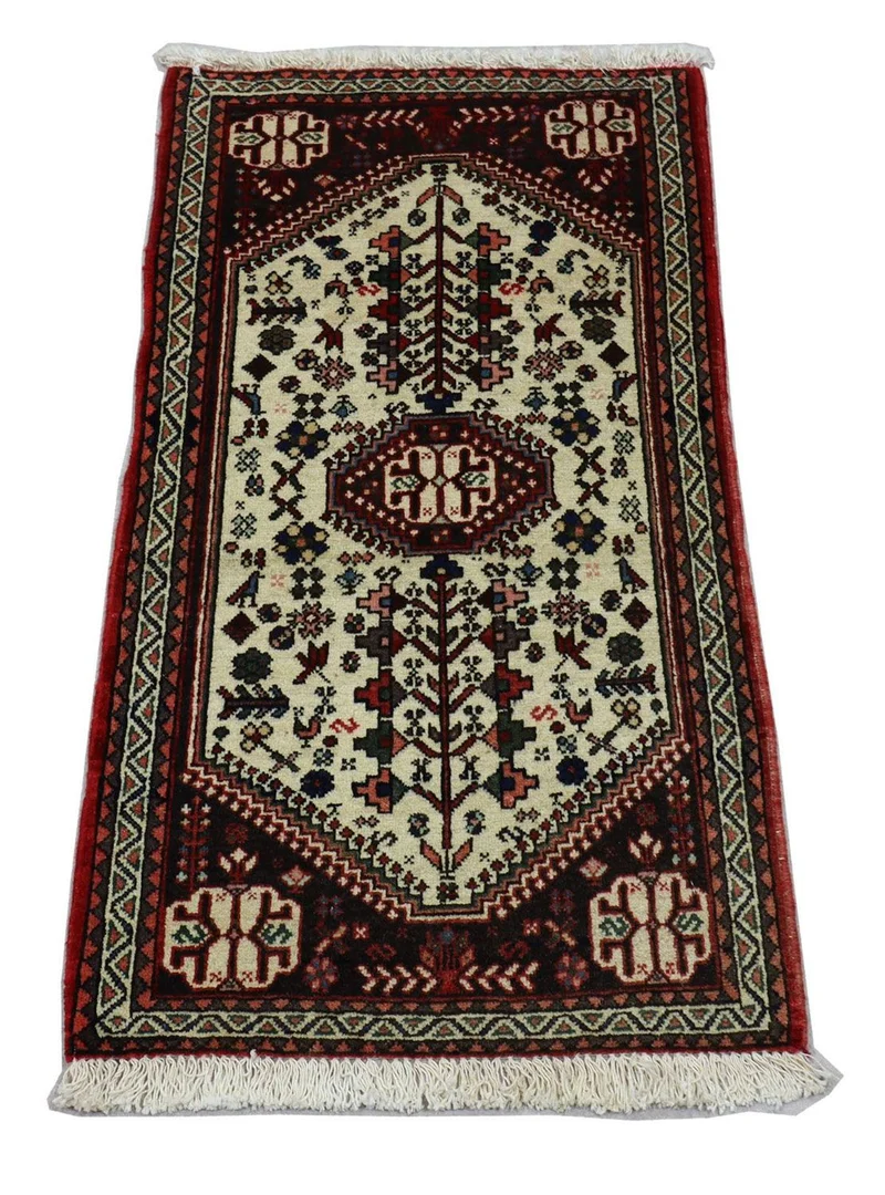 Perserteppich - Nomadic 58 x 100 cm - beige