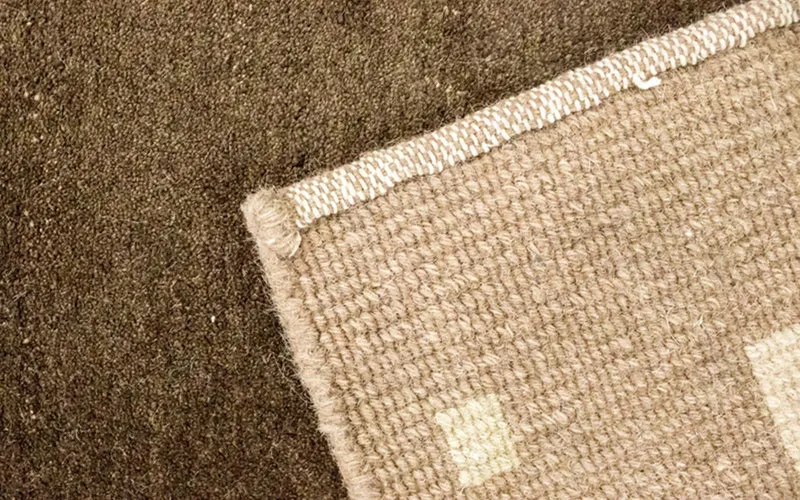 Nepal Teppich 143 x 197 cm - braun