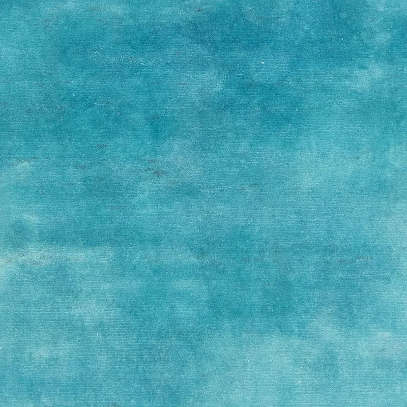 Nepal Teppich - 160 x 230 cm - hellblau