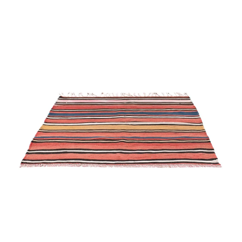 Kelim Teppich - Old 130 x 130 cm - mehrfarbig