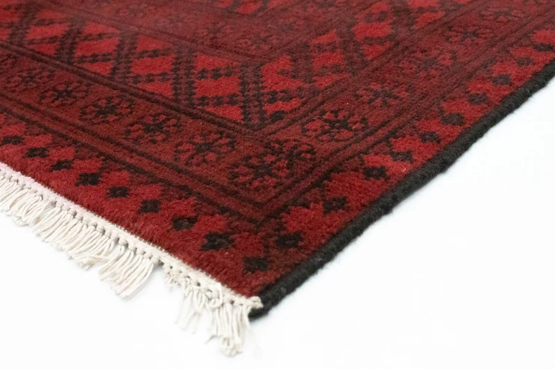Afghan Teppich - Filpa 100 x 140 cm - rot