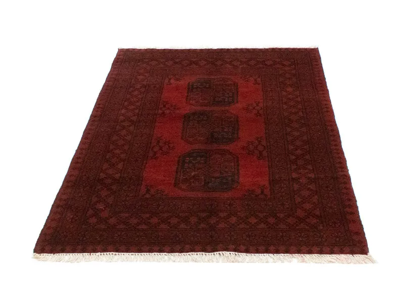 Afghan Teppich - Filpa 100 x 140 cm - rot
