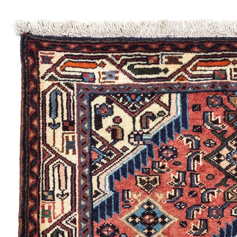 Perserteppich - Nomadic 80 x 125 cm - hellrot