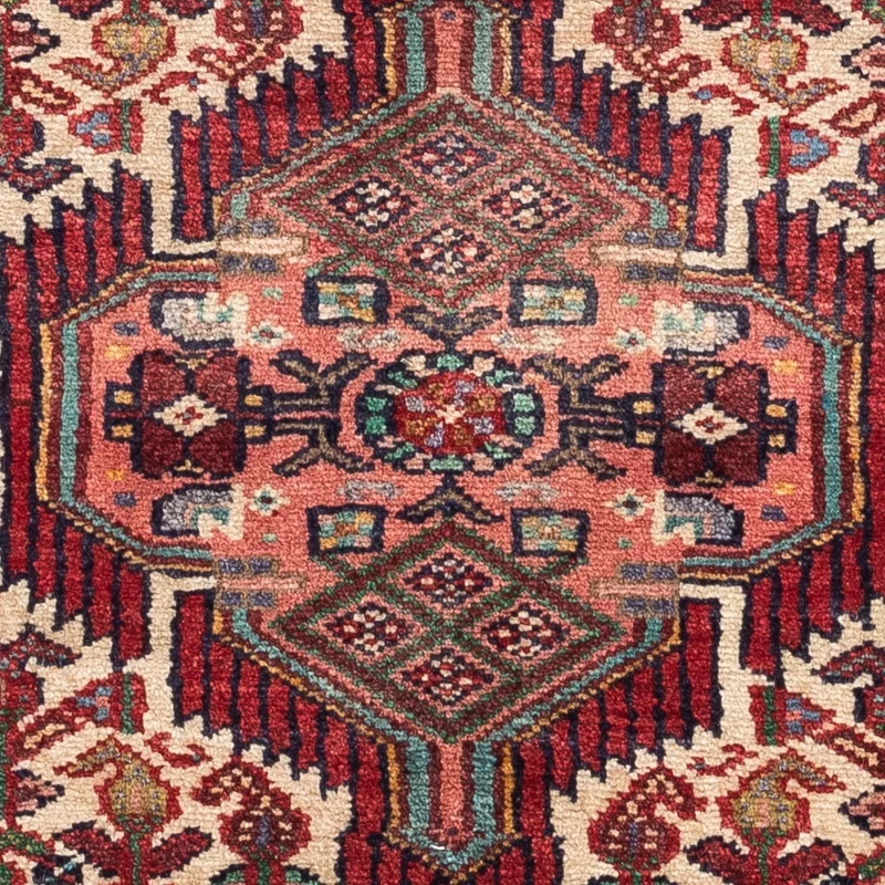 Perserteppich - Nomadic 80 x 125 cm - dunkelrot