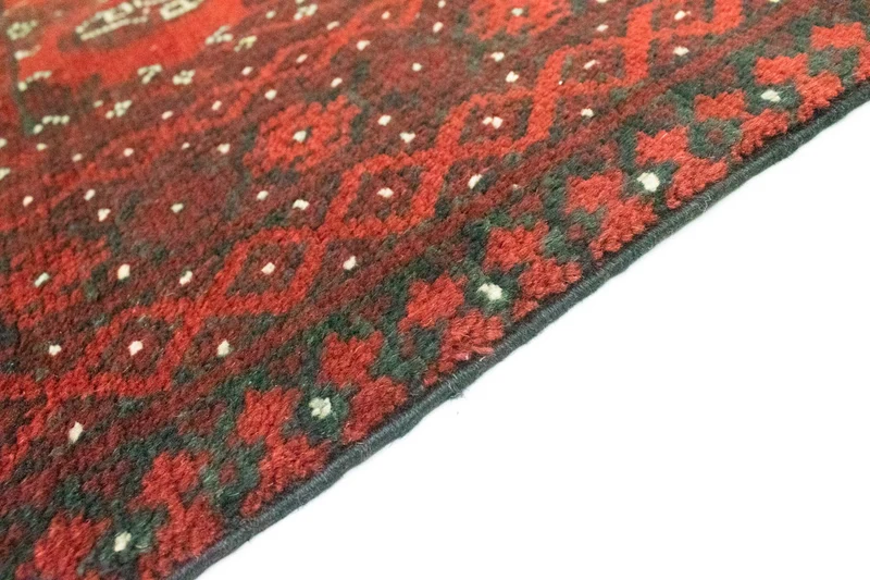 Afghan Teppich - Filpa 100 x 200 cm - rot