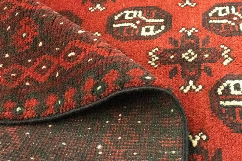 Afghan Teppich - Filpa 100 x 200 cm - rot