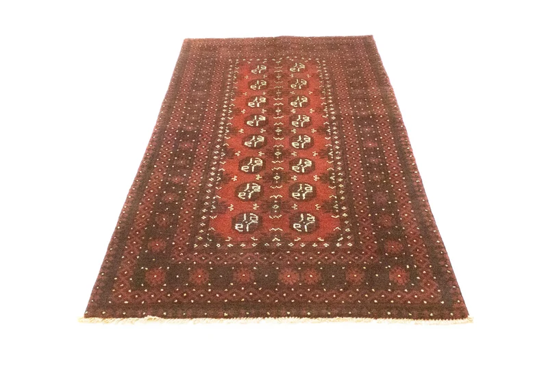 Afghan Teppich - Filpa 100 x 200 cm - rot