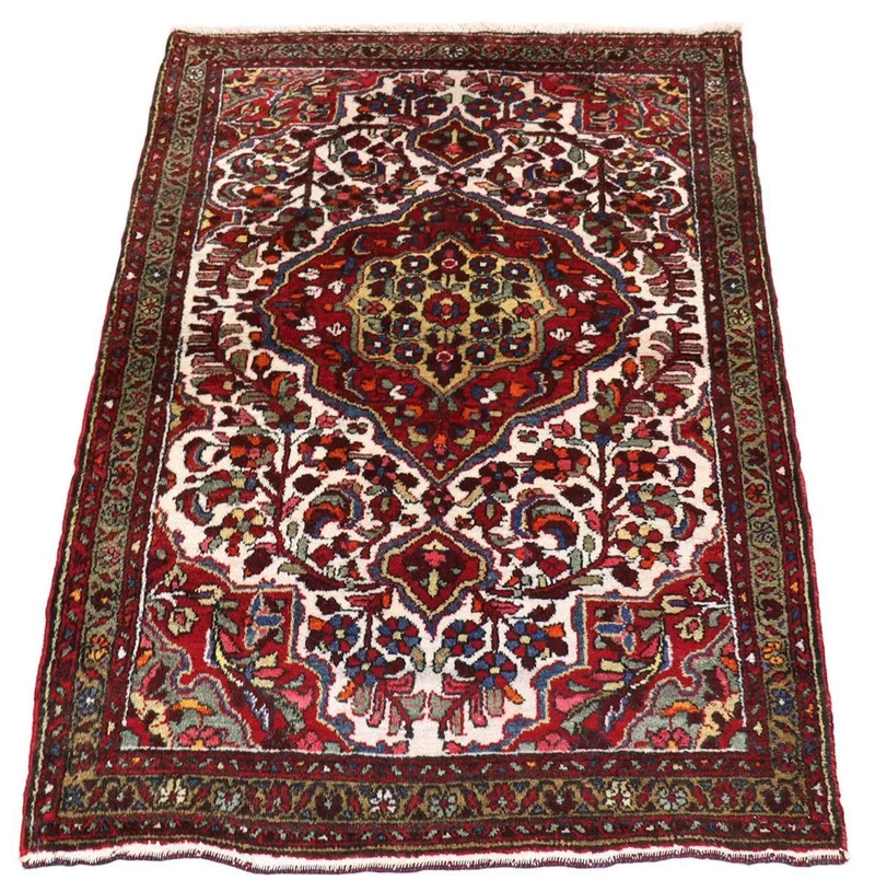 Perserteppich - Nomadic 100 x 146 cm - beige